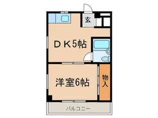 橘ビル【4階】の間取り