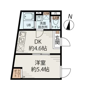 東京都北区志茂4【マンション】の間取り