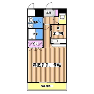 アランフェス【2階】の間取り