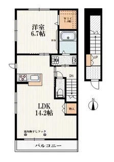 メゾン花II【2階】の間取り