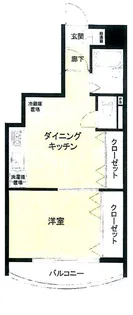 サニー高輪【2階】の間取り