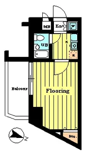 グランレーブ都立大学【2階】の間取り