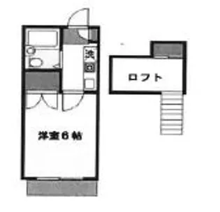 ウィンディア武蔵野台【2階】の間取り