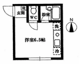 ファーストホーム森下【1階】の間取り