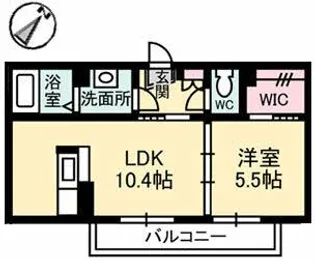 カサクレシアV【3階】の間取り