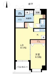 グリーンヴィラ【3階】の間取り