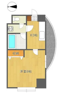 進栄ビル【3階】の間取り
