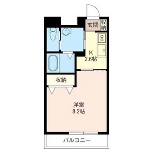 ビジュノーブル【2階】の間取り