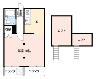 レイーナ北習志野【1階】の間取り