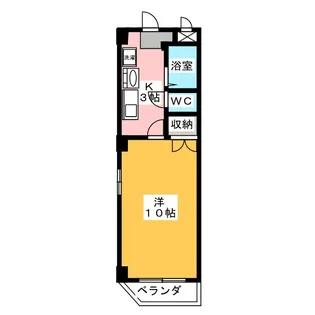 グレースシャトー【1階】の間取り