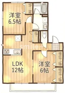 ファインハイツ【2階】の間取り