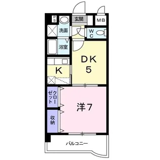 グランドコラム【4階】の間取り