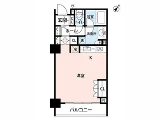 マイナビSTAY赤坂氷川レジデンス(DUO FLATS赤坂)【3階】の間取り