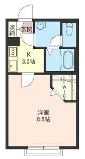 ソレイユ玉川学園【1階】の間取り