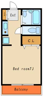 エントピアくるみ【1階】の間取り