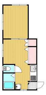 松希ハイム【1階】の間取り