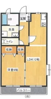 サニーコートK【3階】の間取り
