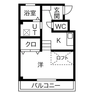 ブリッジゲート【1階】の間取り