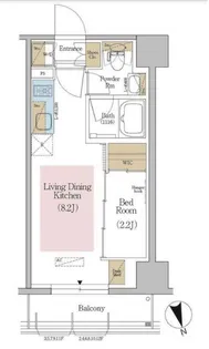 アーバネックス東京八丁堀【2階】の間取り