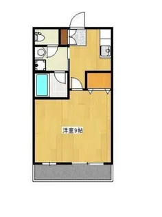 アルファー中島【1階】の間取り