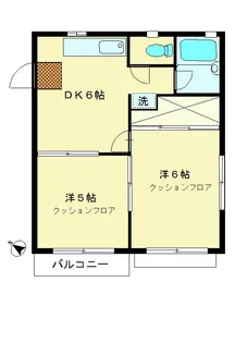 グリーンロード【1階】の間取り
