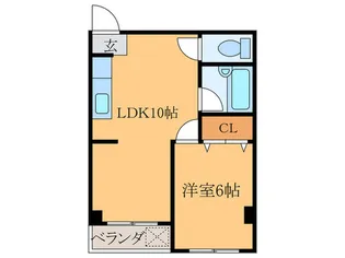 アルス赤羽【1階】の間取り