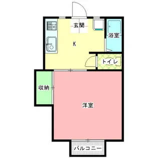 スズキハイツA棟【1階】の間取り