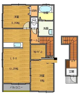 ECLASS(エクラス)【2階】の間取り
