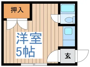 北24条駅ハウス【3階】の間取り