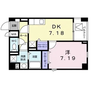 シャインツリー両国【4階】の間取り