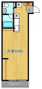 87gバリスタ宇品【3階】の間取り