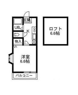 ハイツカトレアA【2階】の間取り