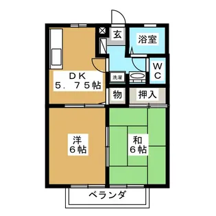 ファミール正和【2階】の間取り