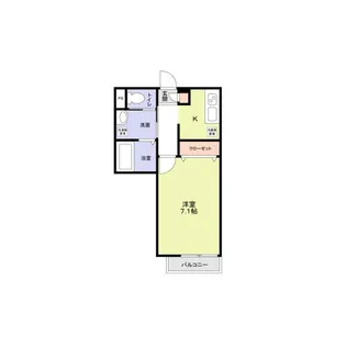 FOREST WEST(フォレストウエスト)【1階】の間取り