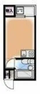 ブルーメ一ツ家33【2階】の間取り