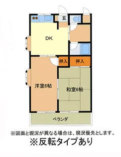 アサヒハイム【3階】の間取り