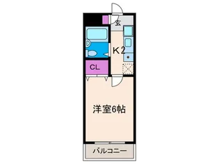 刀根山ドミトリー【3階】の間取り