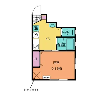 フォンテVII【1階】の間取り