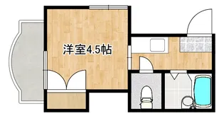 MAUM(旧 ハイツチハル)【3階】の間取り