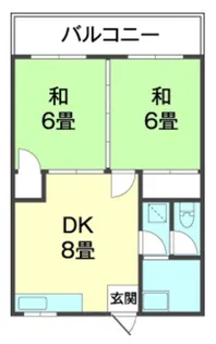 メゾンTAKARA(K)【4階】の間取り