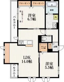 ポラリス【2階】の間取り