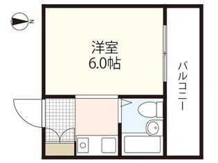 シャル上幟【3階】の間取り