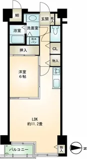 熱海シティヴィラ咲見町【7階】の間取り