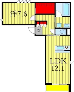 ルーチェウィルIII【3階】の間取り