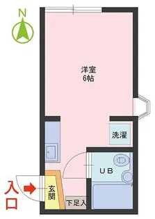 ベルトピア松本B【2階】の間取り