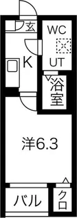 メイクスR矢田I【1階】の間取り