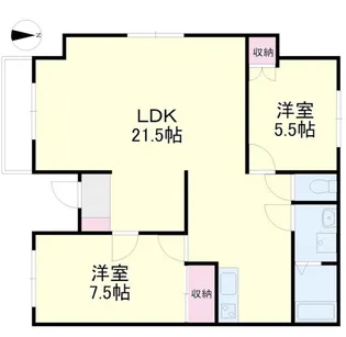 アルコ7【1階】の間取り