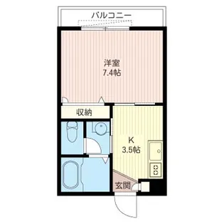 Maison de la vie【1階】の間取り