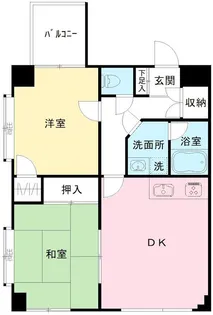 中武ビル【5階】の間取り