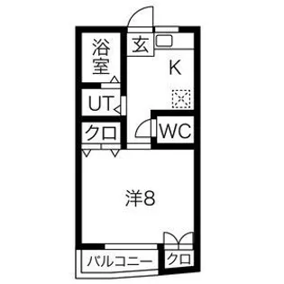 カーサビアンカS【1階】の間取り